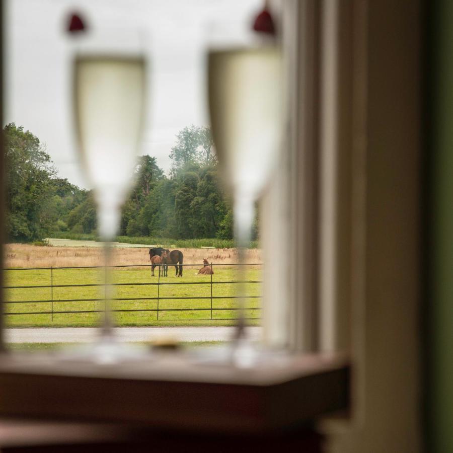 Castlemartyr Resort Hotel Exteriör bild View of the stud from the stable window