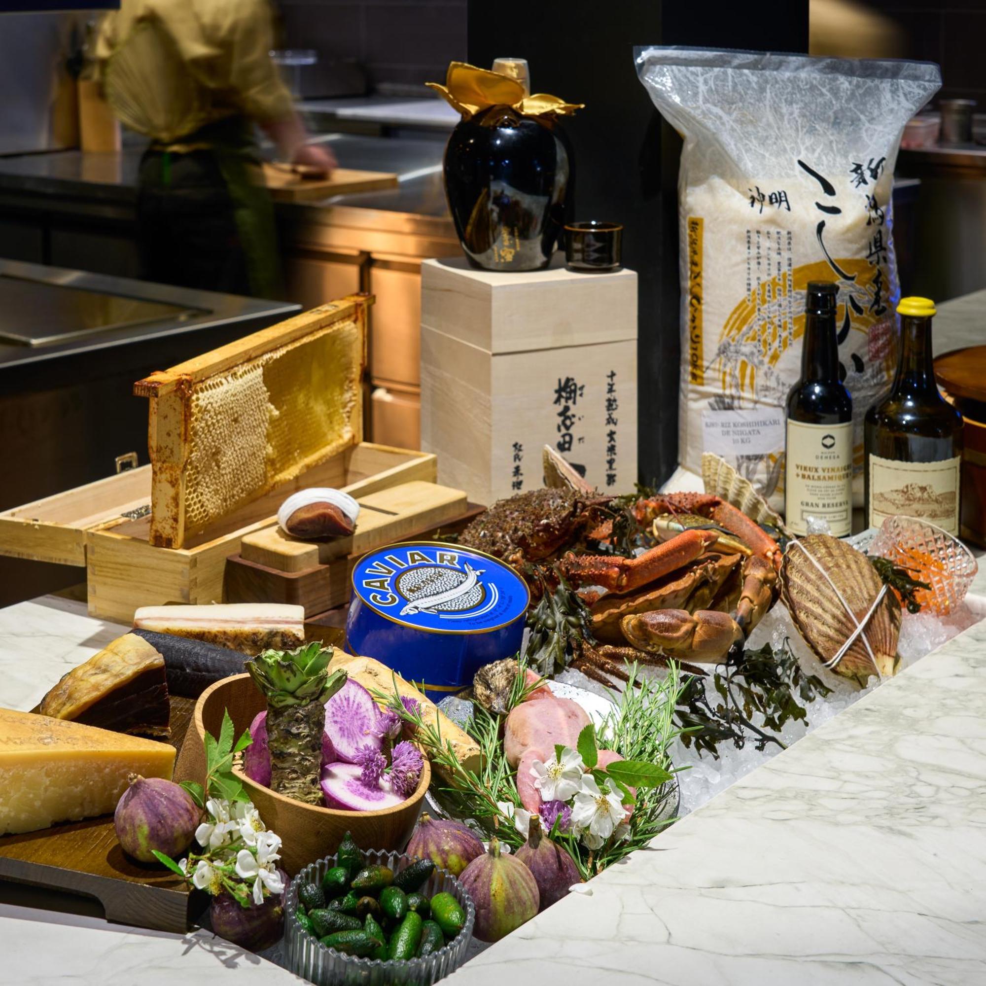 Castlemartyr Resort Hotel Exteriör bild A selection of Japanese food